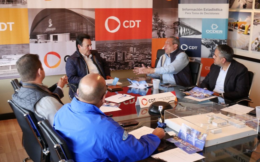 CDT continúa con presentación de proyectos a candidatos por la Presidencia Municipal de Tijuana