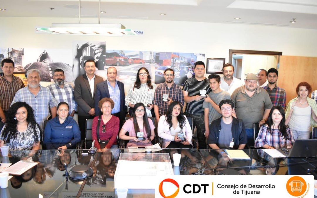 Premiaron a ganadores del concurso “La cultura vial en Tijuana” promovido por el CDT
