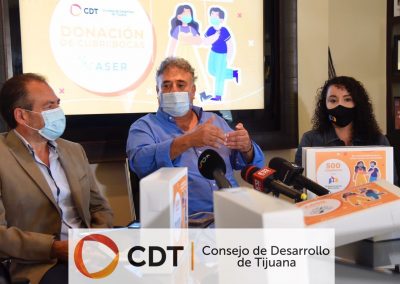 Destaca CDT impacto positivo de vacunación contra COVID en la frontera