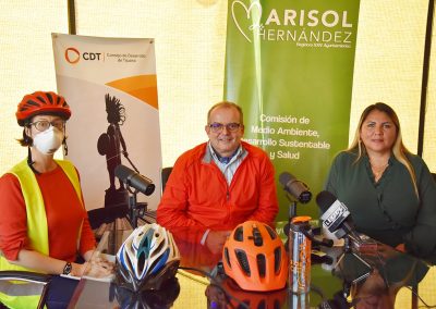 Organiza CDT recorrido en bicicleta