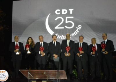 Con cena de gala concluyen festejos por 25 aniversarios del CDT
