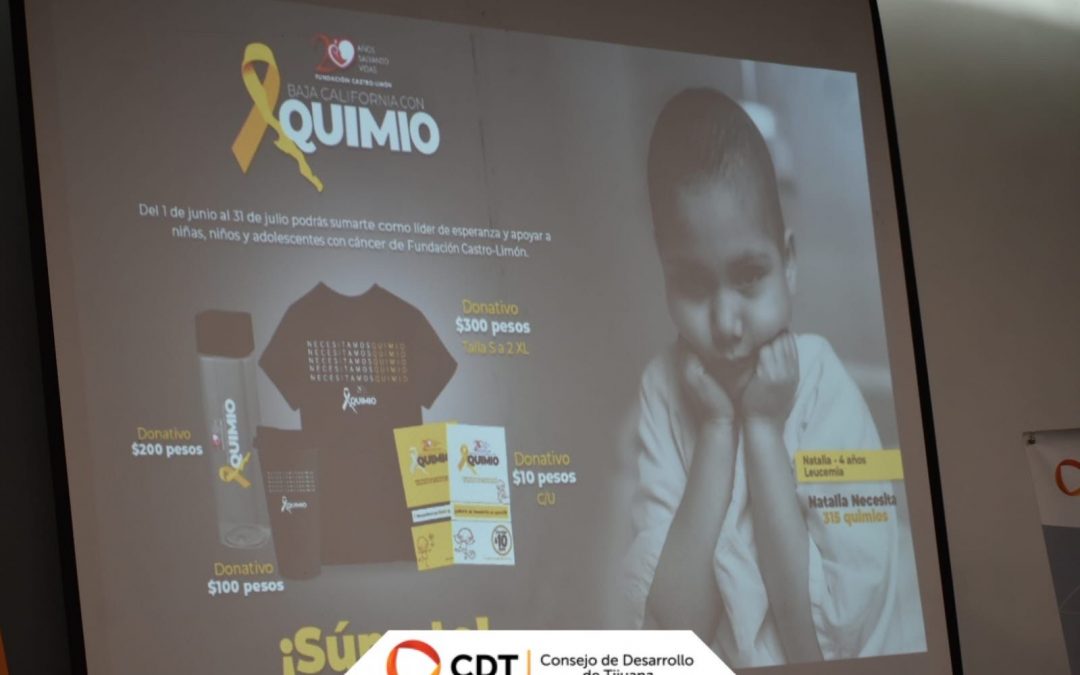 CDT apoya campaña de Fundación Castro Limón “Baja con Quimio”