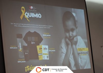 CDT apoya campaña de Fundación Castro Limón “Baja con Quimio”