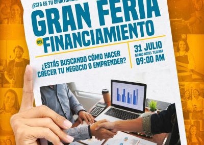 Tijuana lanza su Gran Feria de Financiamiento para fortalecer a PyMEs y emprendedores